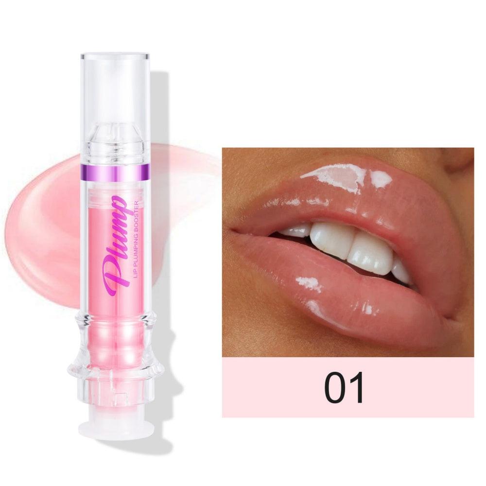 New Tube Lip Rich Lip Color Slightly Spicy Lip Honey Lip Glass Mirror Face Lip Mirror Liquid Lipstick.