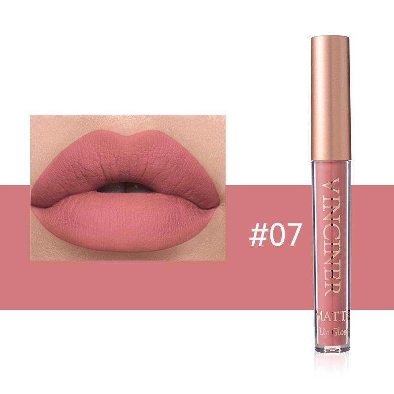 12 Colors Lip Lacquer Matte Liquid Lipstick Waterproof.