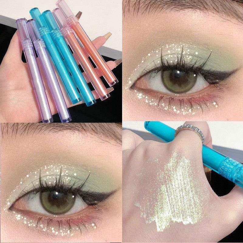 Lying Silkworm Liquid Eye Shadow Cosmetics.