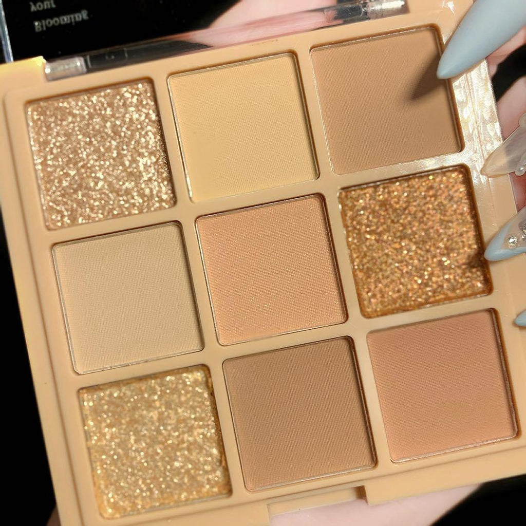 Shimmer Matte Earth Tone Eye Shadow.