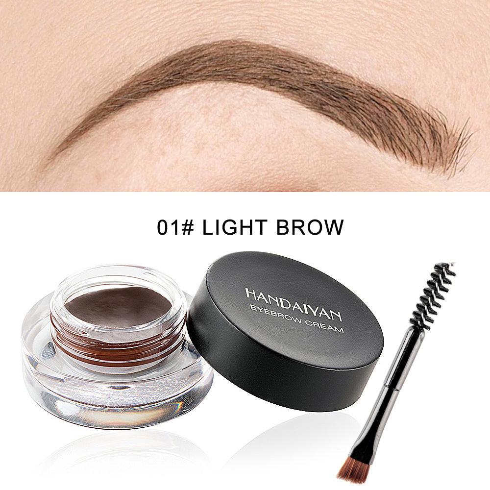 Red Green Blue Purple And Yellow Waterproof Eyebrow Dyeing Cream Multifunctional Painted Eyeliner.