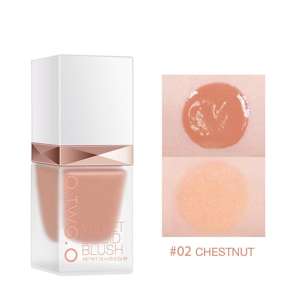 Natural Dazzling Liquid Blush Lasting Matte Silky And Delicate.