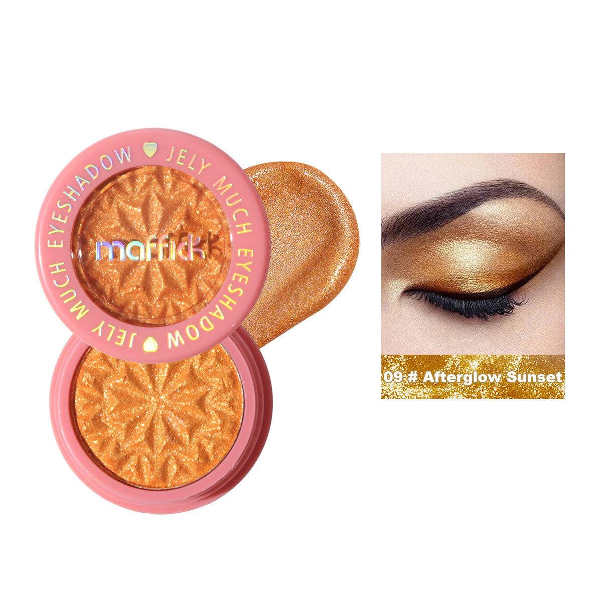 12-color Mashed Potato Eyeshadow Delicate Pearlescent.