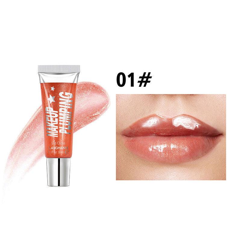 Transparent Lip Gloss Lotion Plump And Moisturize Lips.