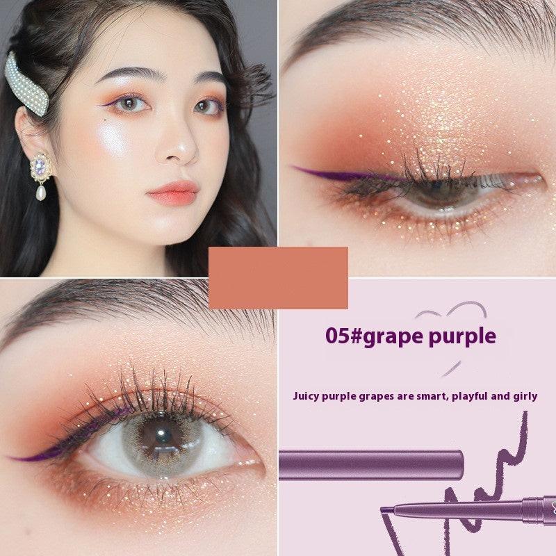 Heartbeats Color Eyeliner Ultra-fine Waterproof Sweat-proof Not Smudge Eye Shadow Pen.