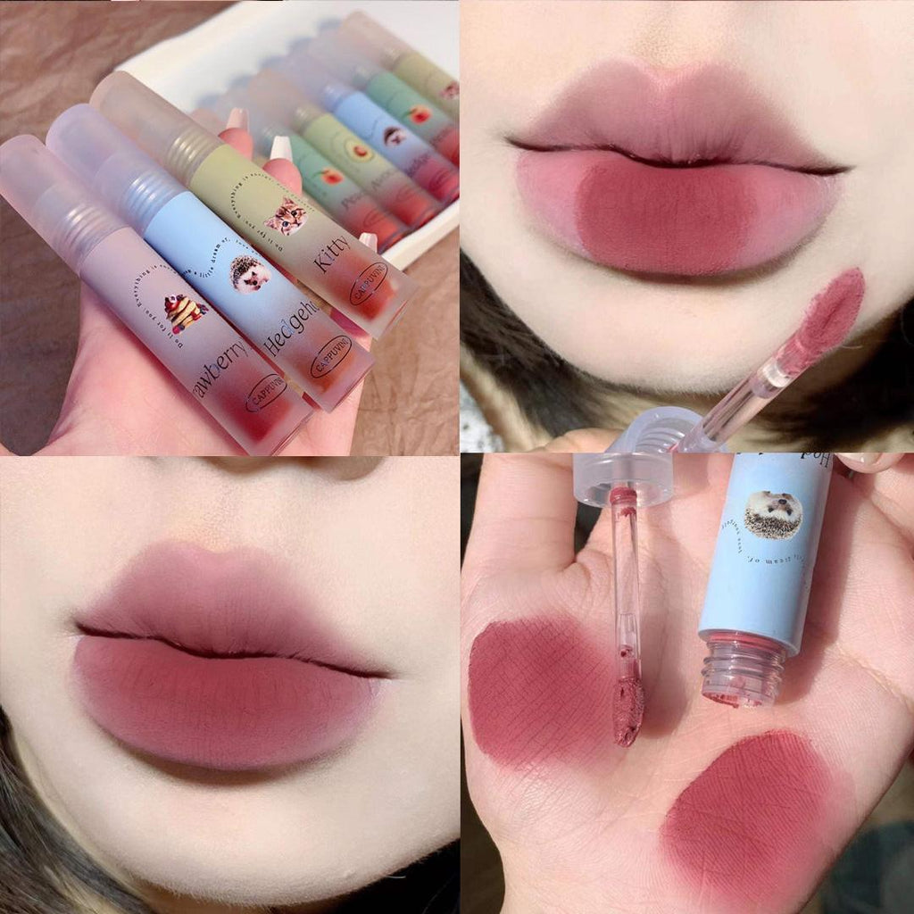 Women's Fashion Matte Flat Lipstick Glaze.