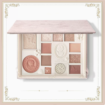 Embossed Eyeshadow Highlighter Blush All-in-one Makeup Plate.
