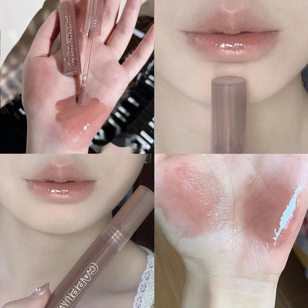 I Lava Chocolate Moisturizing Glaze Mirror Transparent Glass Lip Gloss