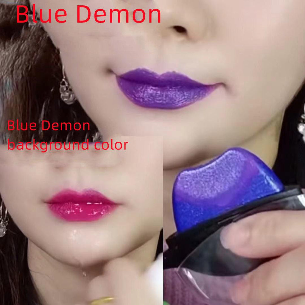 Lazy Lipstick One Kiss Molded Waterproof Moisturizing Moisturizer.