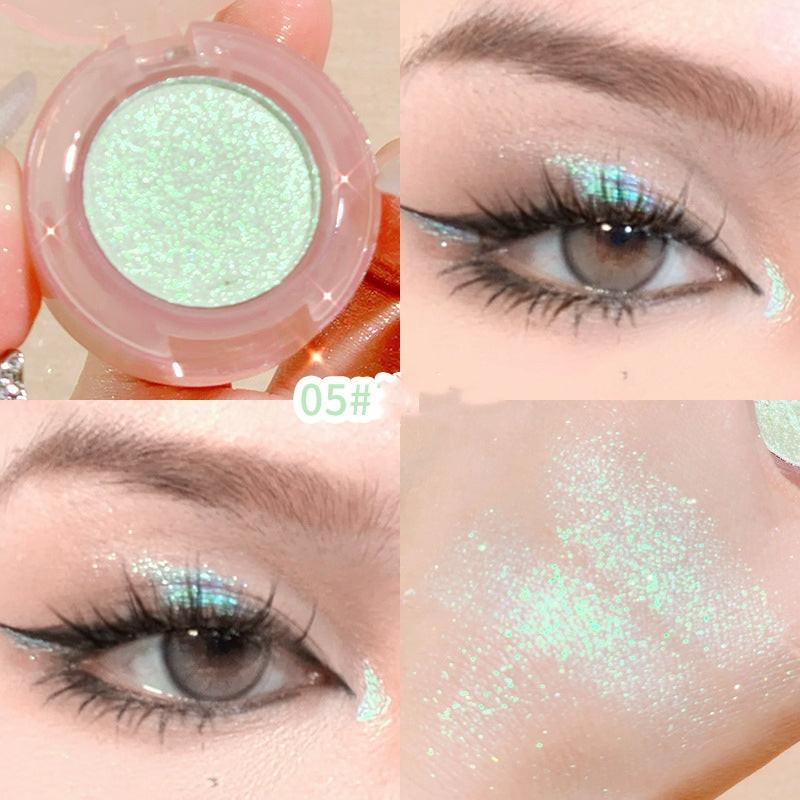 Earth Pearl Nude Makeup Beginners Lasting Affordable Non Halo Eyeshadow.