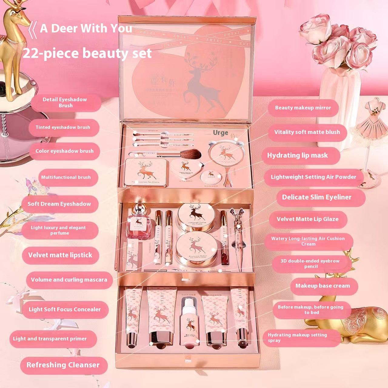 Creative Printing Household Makeup Set.