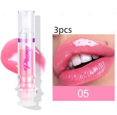 New Tube Lip Rich Lip Color Slightly Spicy Lip Honey Lip Glass Mirror Face Lip Mirror Liquid Lipstick.