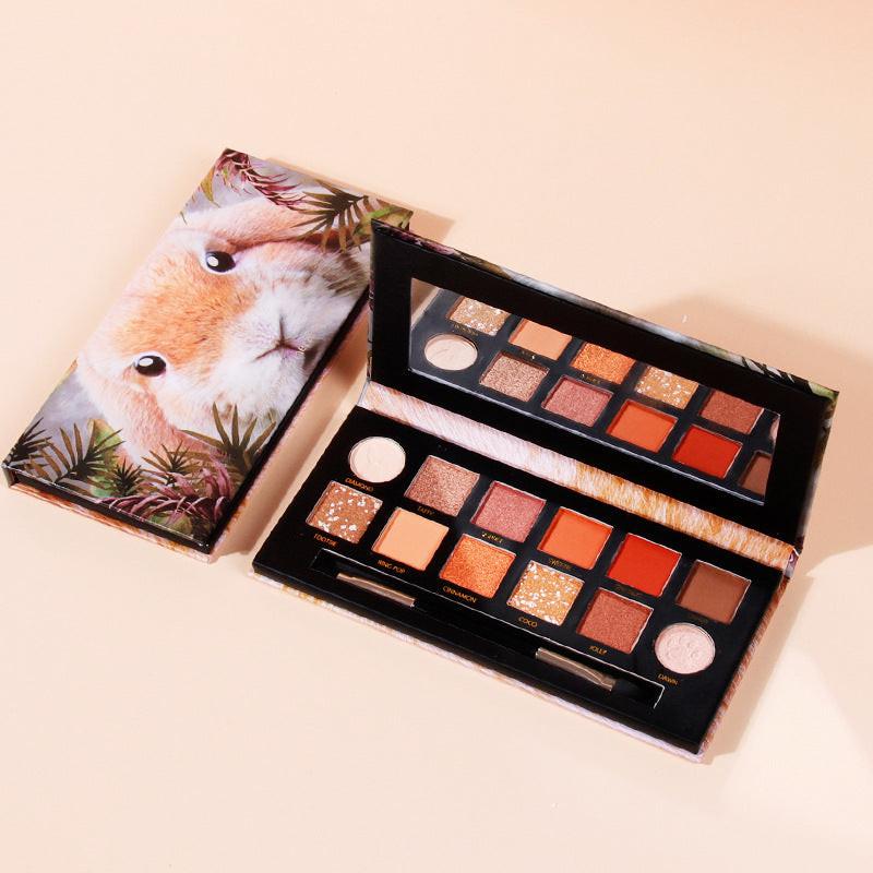 New noble pet twelve-color animal eyeshadow.