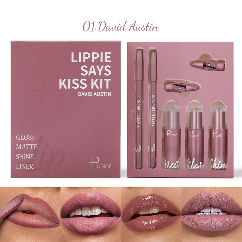 Lip Liner Suit Matte Water Light Pearlescent.