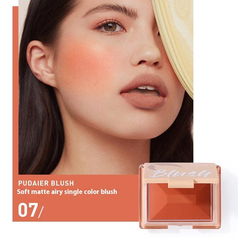 Matte Monochrome Blush Brightening Skin Tone.