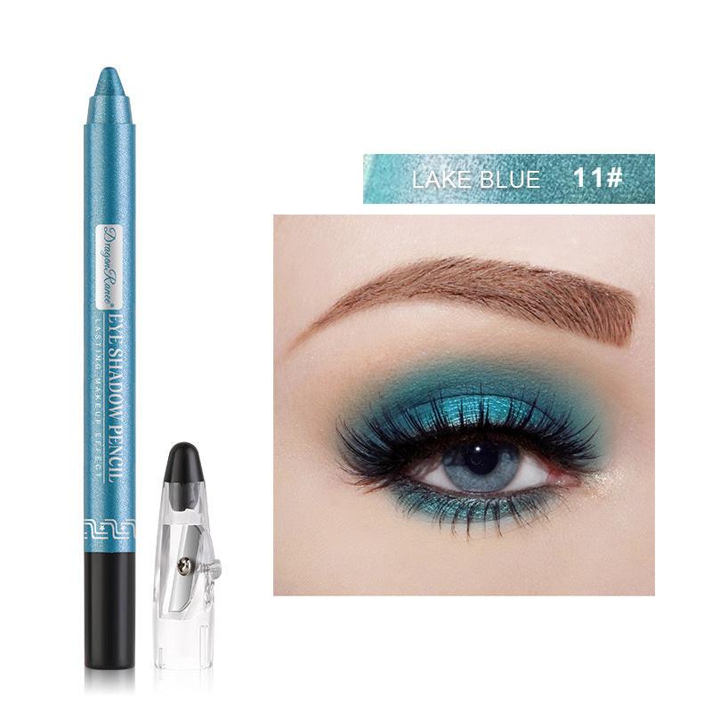 Eyeliner Eye Shadow Stick Shadow Pearlescent Eyeliner With Penknife Bubble Pen.