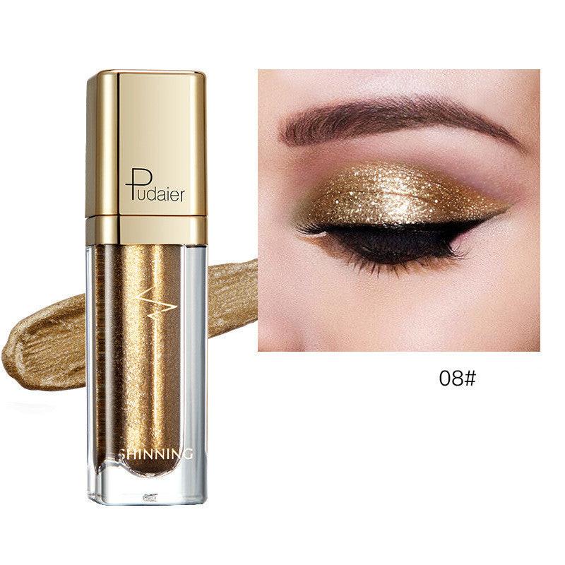 18-color glitter eyeshadow.