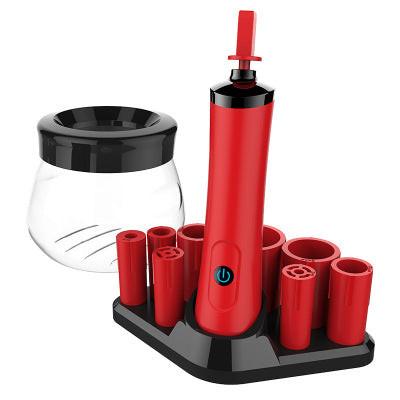 Electric scrubber for make up.