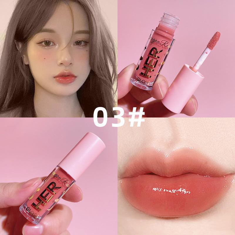 Women's Glaze Mirror Water Lip Glaze Lipstick.