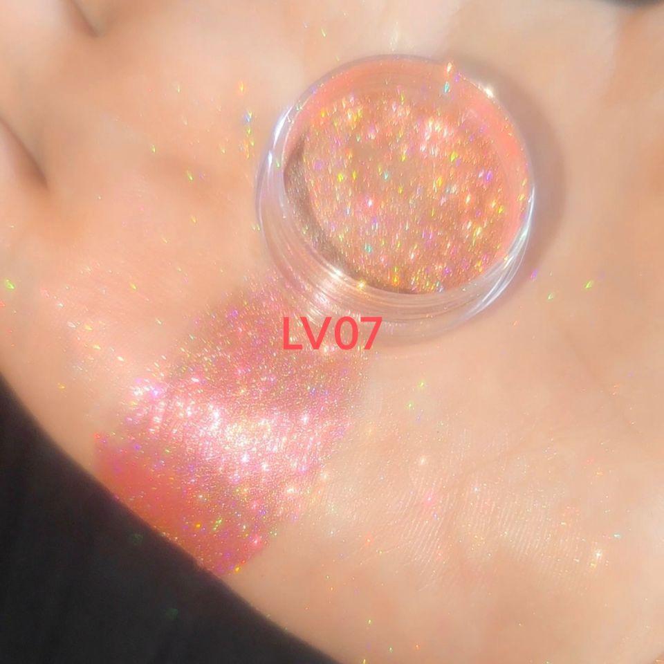 Laser Rainbow Candy Highlight Color Changing Pearl Powder.