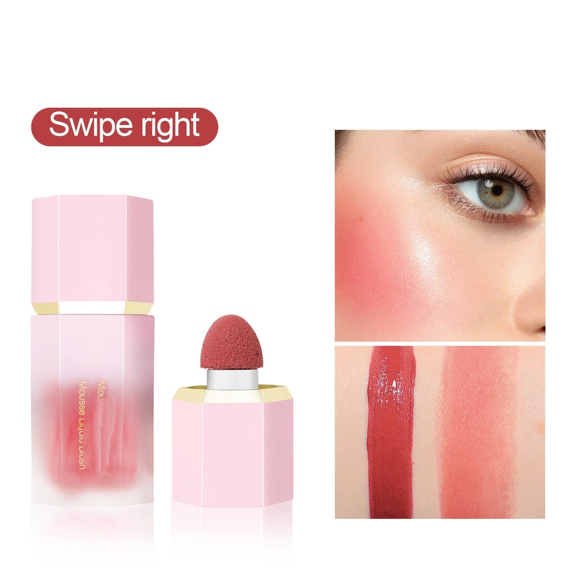 Liquid Powder Blusher Ruddy And Expansive Color Eye Shadow Cosmetic Makeup.