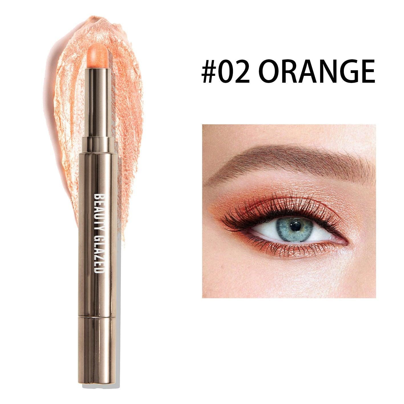 10-color Electroplated Pearlescent Double-headed Smudger Highlight.