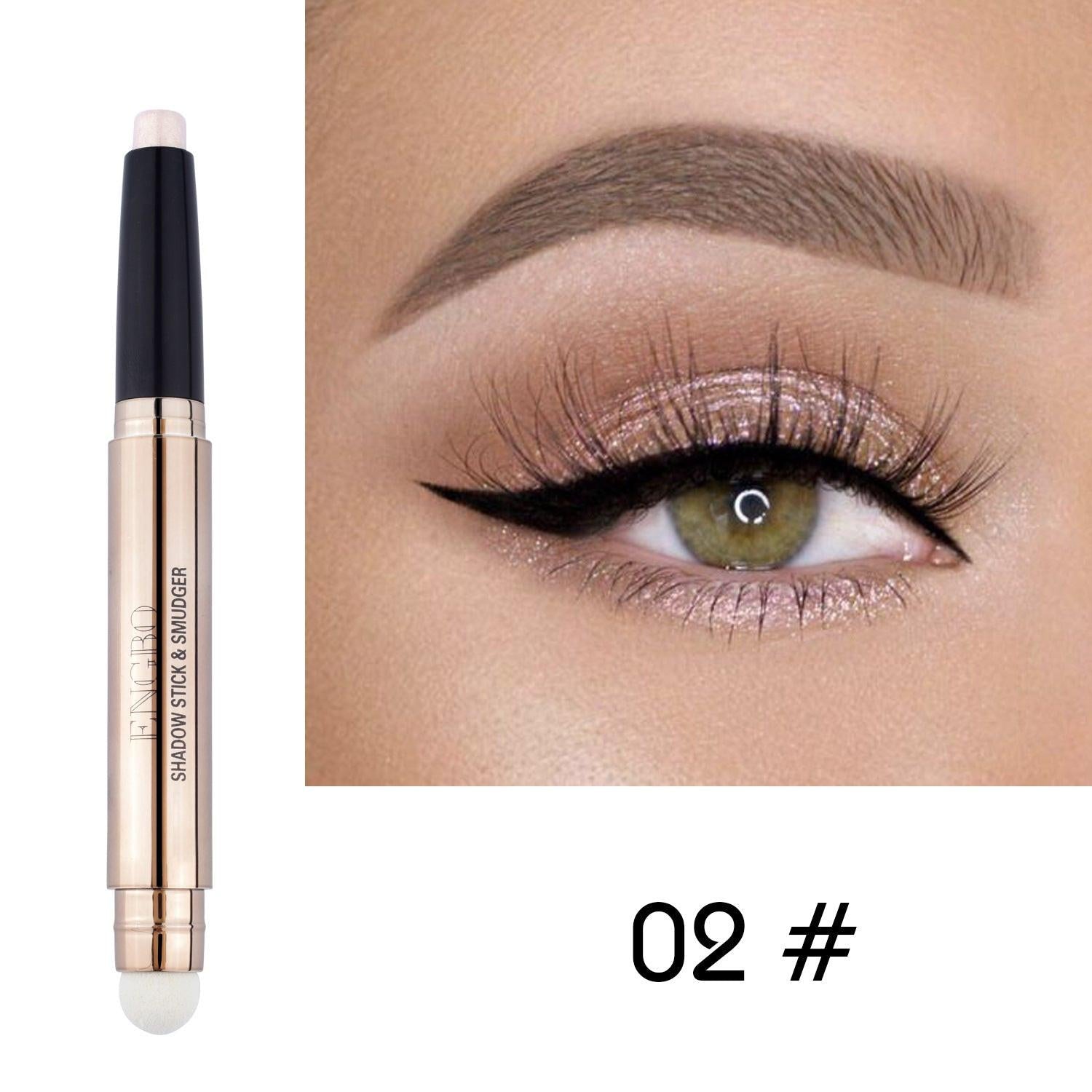Monochrome Eye Shadow Pen Pearl Light Lie Silkworm Eye Shadow Highlights.