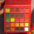 25 Color Eyeshadow Palette Red Girl Mashed Potatoes.