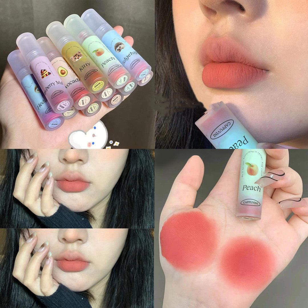 Women's Fashion Matte Flat Lipstick Glaze.