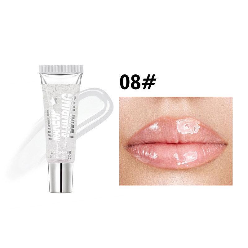 Transparent Lip Gloss Lotion Plump And Moisturize Lips.