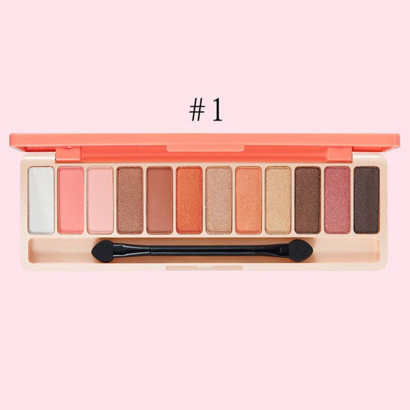 Beginner 12color Eyeshadow Palette Nude Makeup.