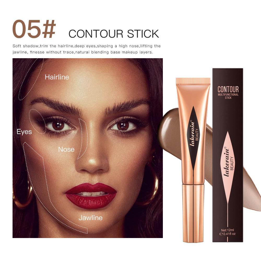 Multifunctional Cosmetic Brush Blush Highlight Shading Pen.