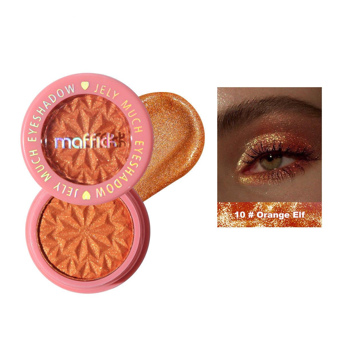 12-color Mashed Potato Eyeshadow Delicate Pearlescent.