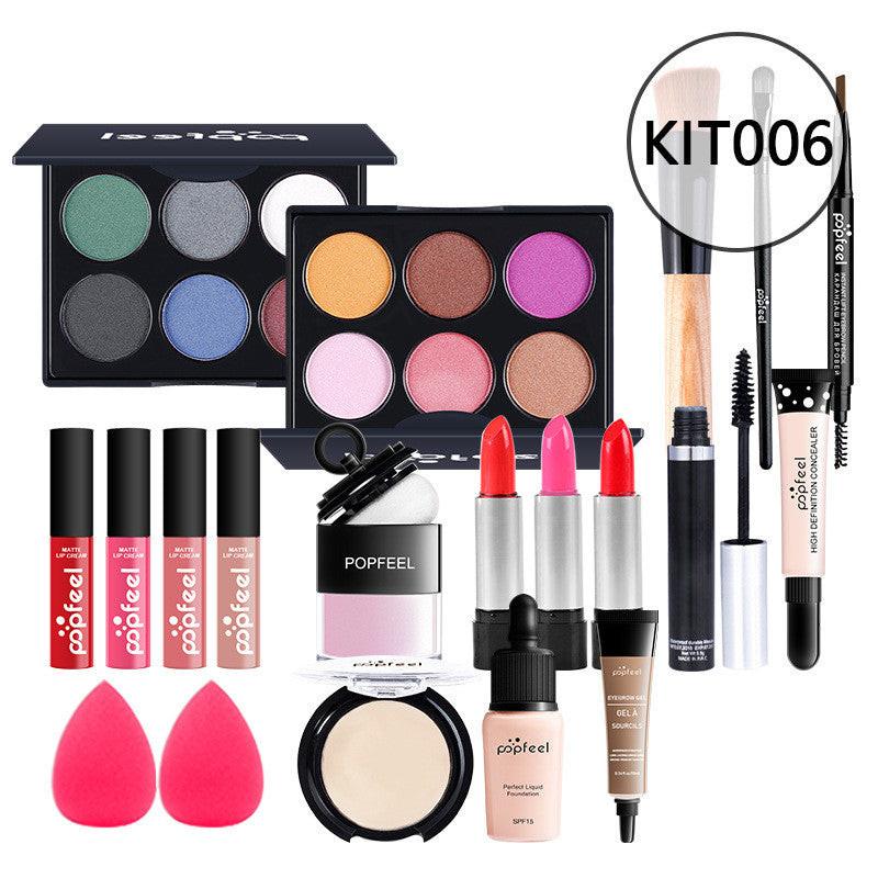 Makeup Cosmetics Set Beginner Combination Concealer Eyeliner Eyebrow Pencil.