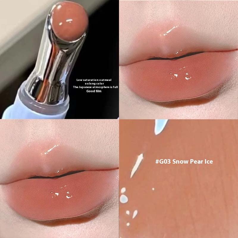 Long Lasting Nourishing Moisturizing Lip Mirror Water Light No Stain On Cup Lip Gloss.
