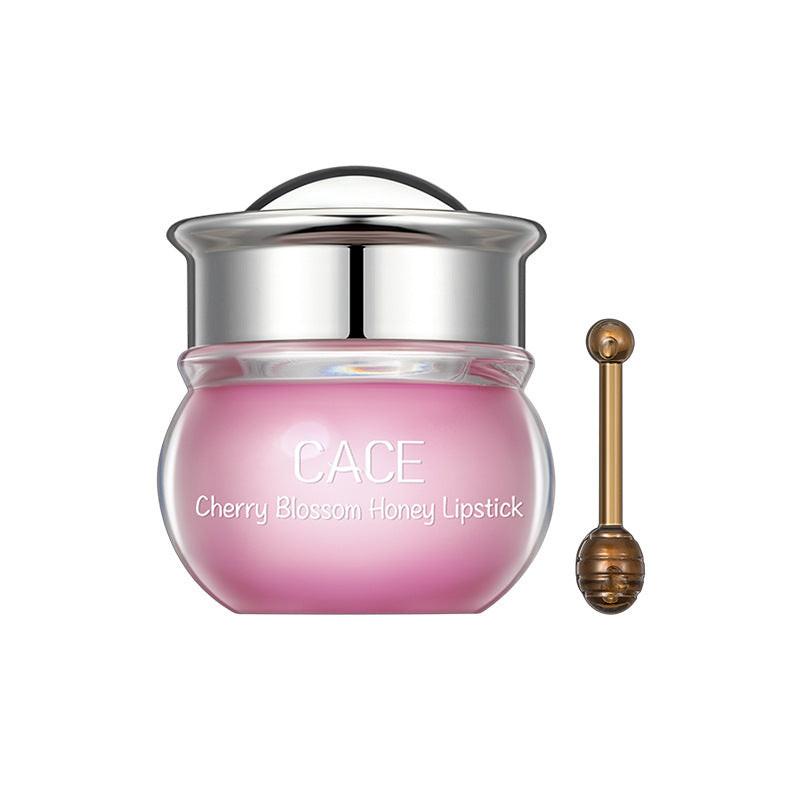 Women's Cherry Blossom Honey Moisturizing Rich Moist Tender Oil Rich Moist Water Locking Not Oily Lipstick.
