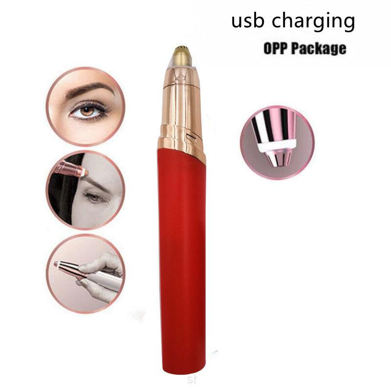 Eyebrow Epilator Maquiagem Profissional Completa Trymer Do Brwi Eye Brow Trimmer For Rasoir Visage Femme Make Up Eye Brow Shaper.