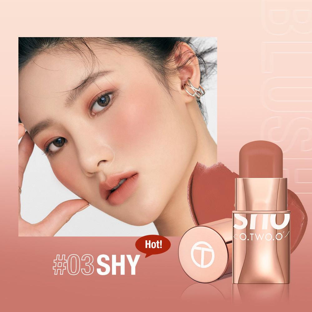 Vital Smooth Blush Cream Toning And Brightening Natural Nude Blush Stick.
