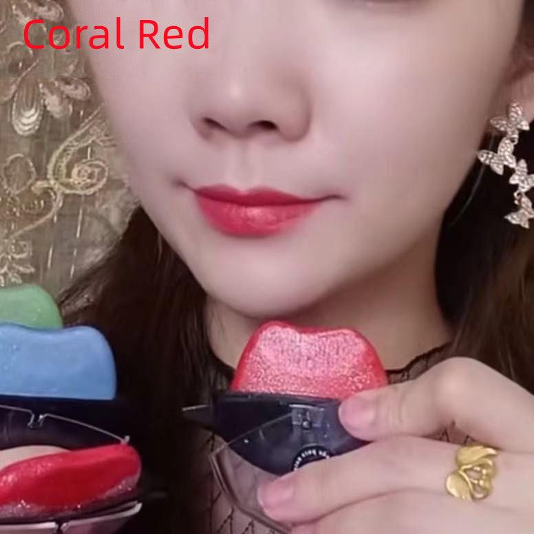 Lazy Lipstick One Kiss Molded Waterproof Moisturizing Moisturizer.