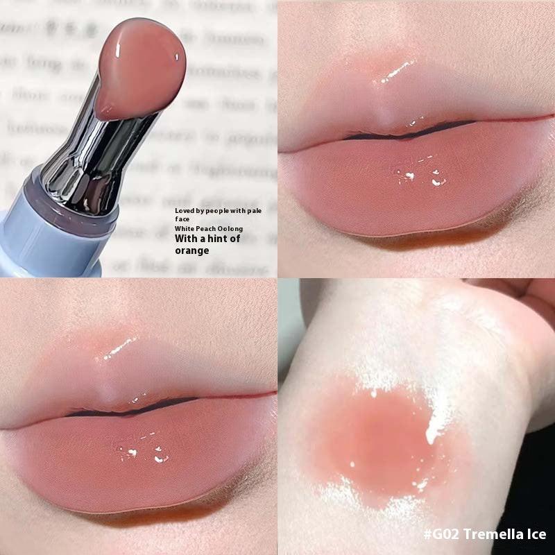 Long Lasting Nourishing Moisturizing Lip Mirror Water Light No Stain On Cup Lip Gloss.