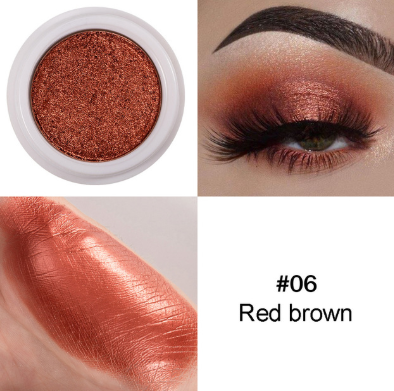 Makeup mashed potatoes eyeshadow.