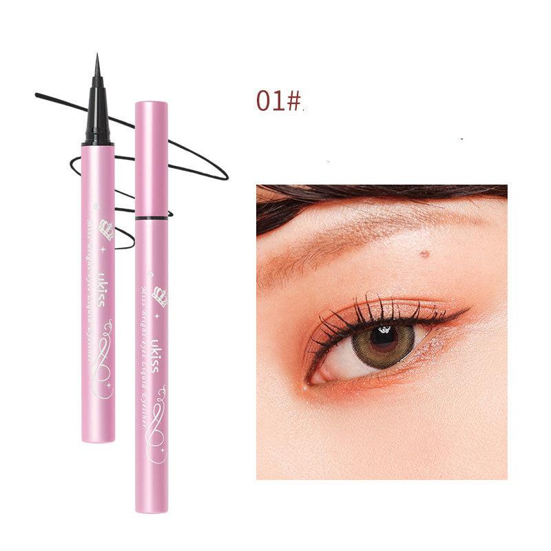Waterproof color eyeliner pen.
