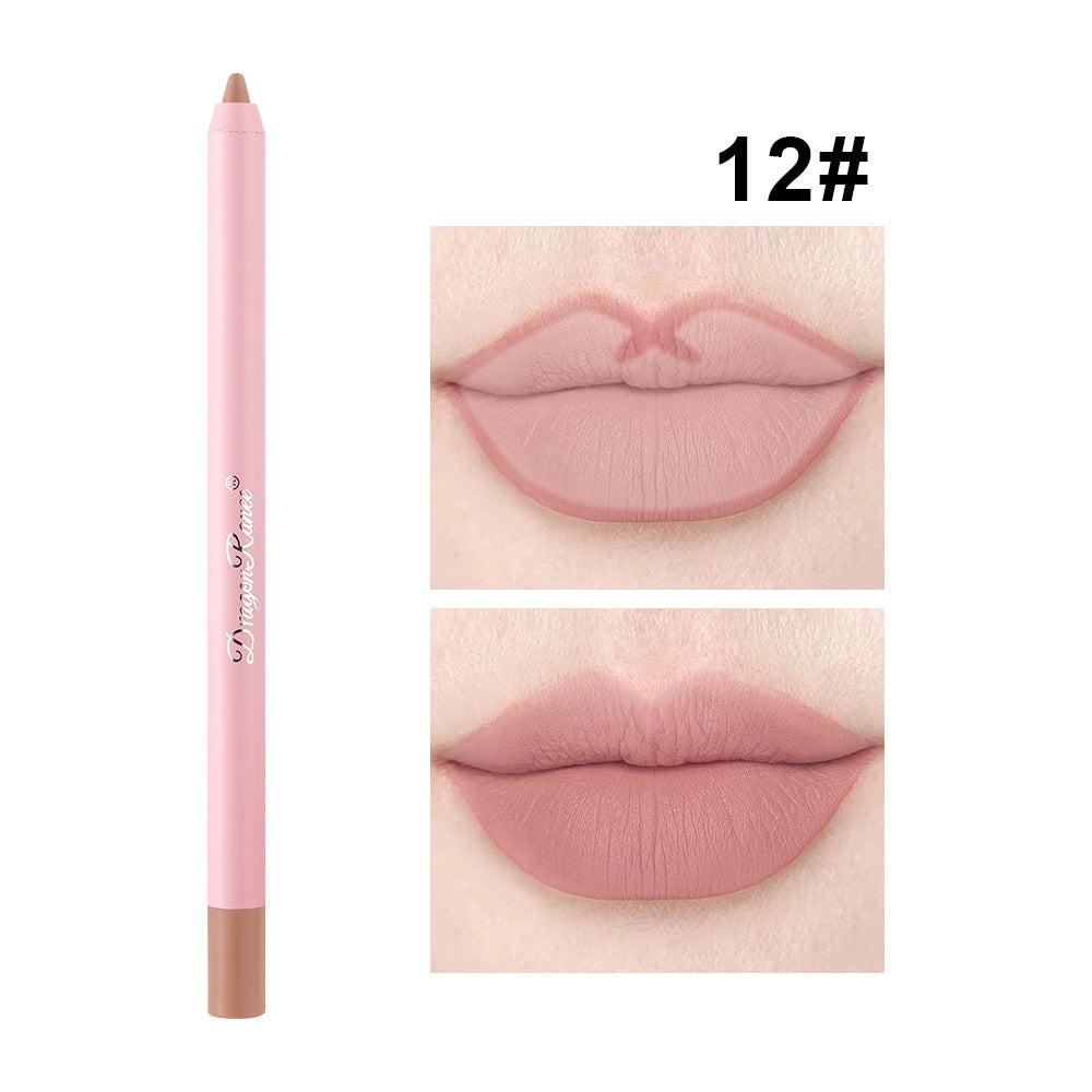 Lip Liner Waterproof Matte Finish Cameo Brown Hook Line Lip Lipstick Pen.