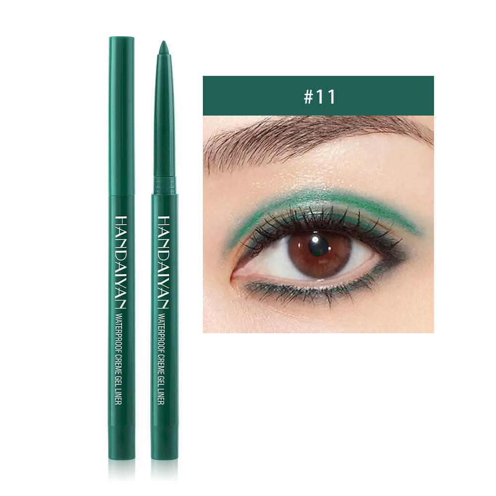 20 Color Cat Eye Makeup Waterproof Neon Colorful Liquid Eyeliner Pen Make Up Comestics Long-lasting Black Eye Liner Pencil.