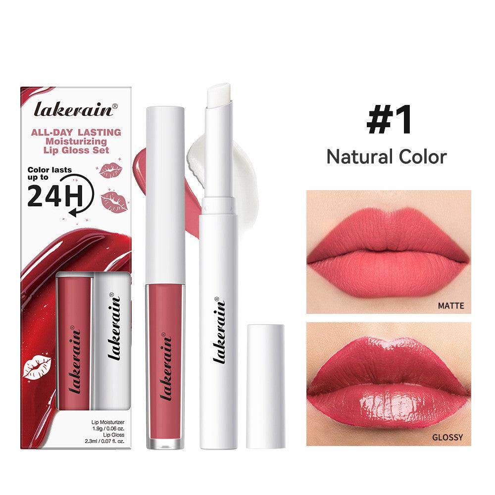 Moisturizing Lip Gloss Suit Long-lasting Matte.