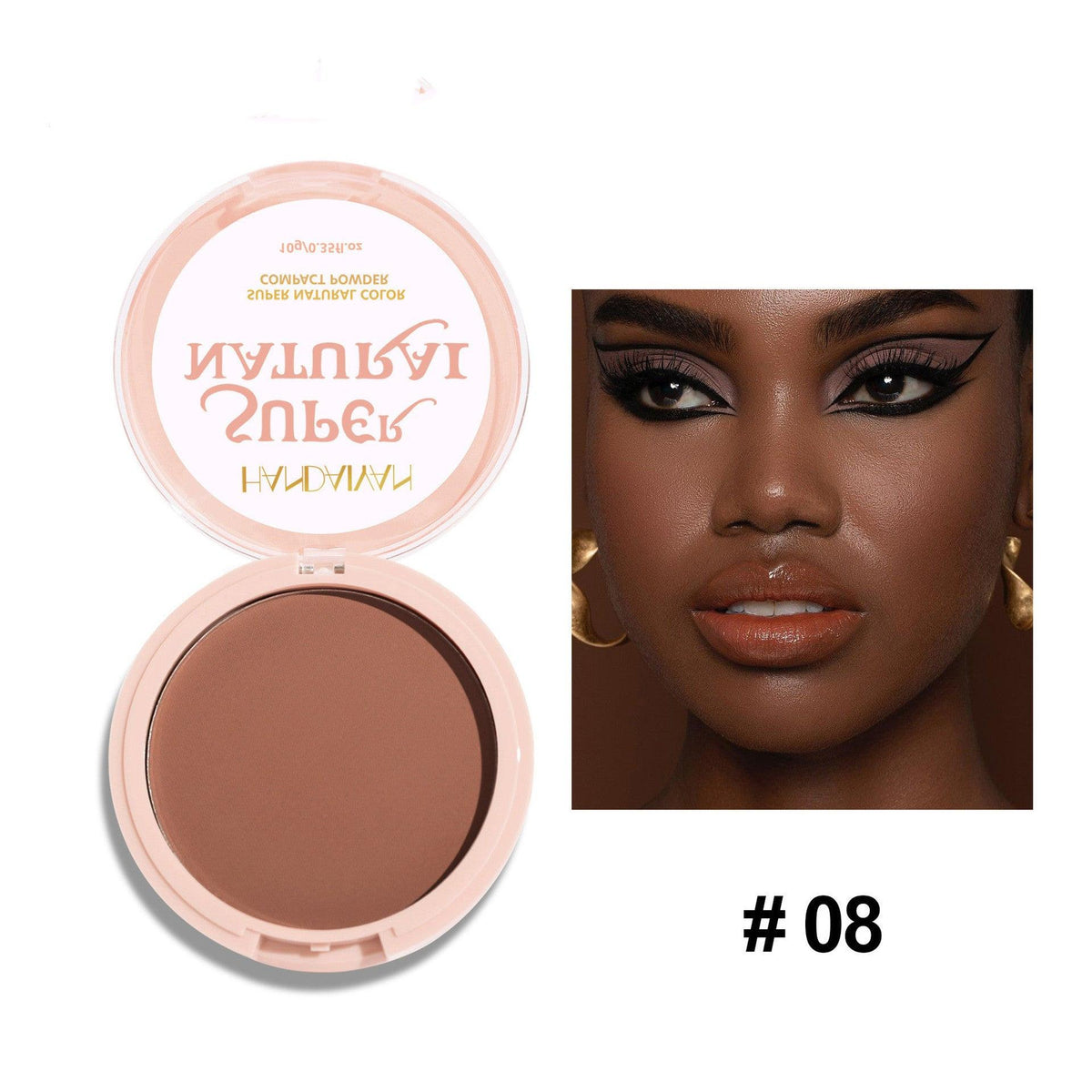 Matte Finish Powder Finishing Powder Long Lasting Smear-proof Makeup Waterproof.