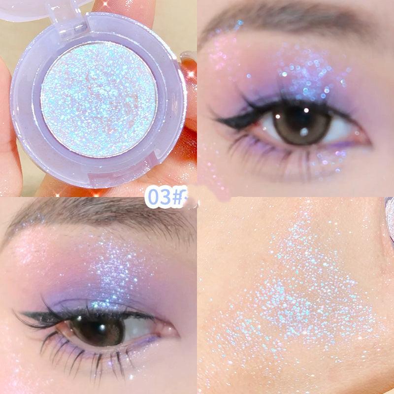 Earth Pearl Nude Makeup Beginners Lasting Affordable Non Halo Eyeshadow.