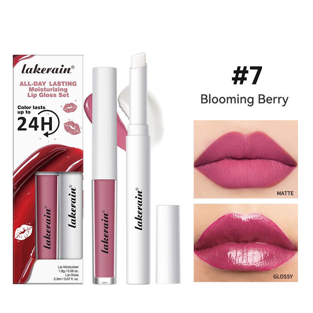 Moisturizing Lip Gloss Suit Long-lasting Matte.
