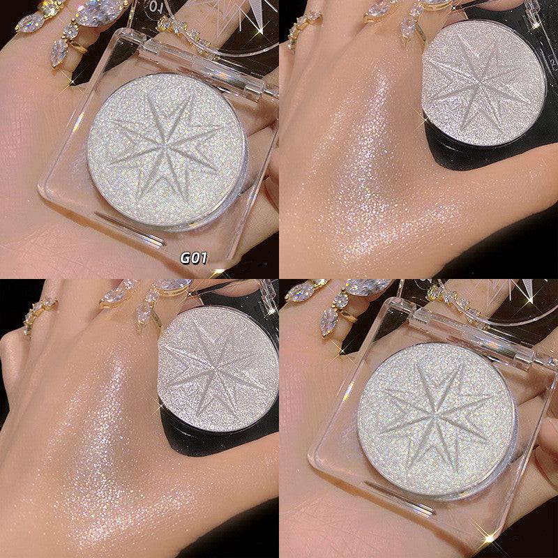 High Gloss Powder Blusher Diamond Slim And Shiny.