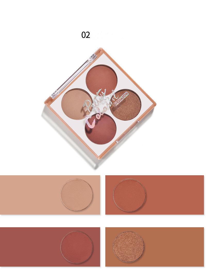 Lamex's new four-color eyeshadow palette.